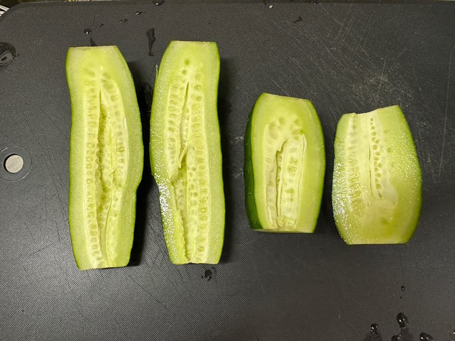 切ってみました