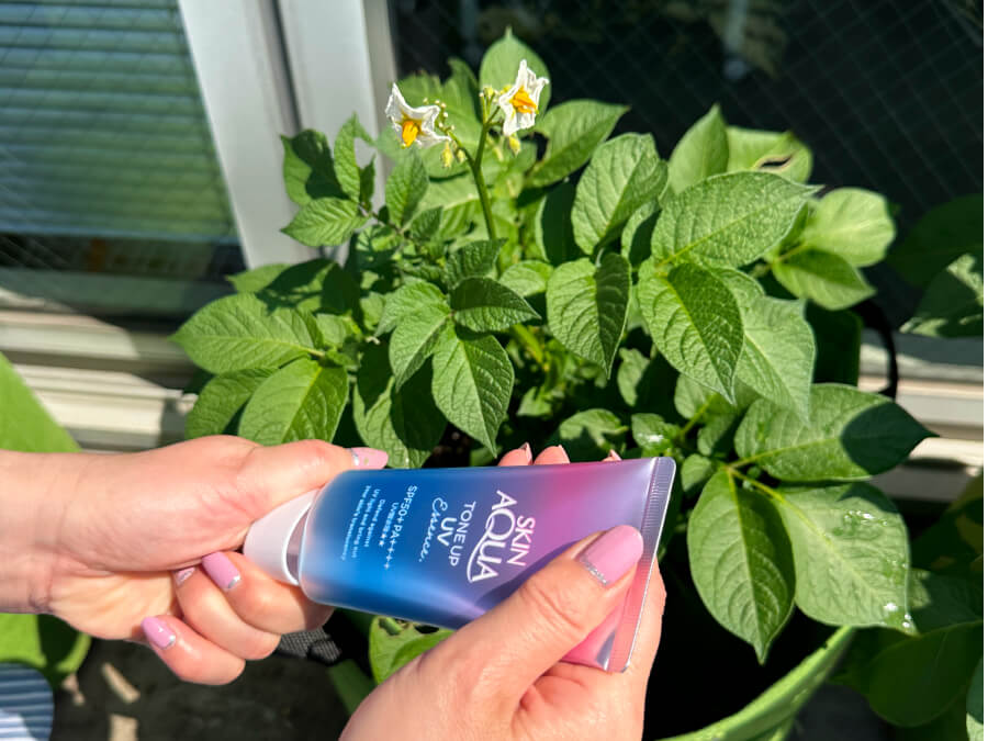 しっかり紫外線対策